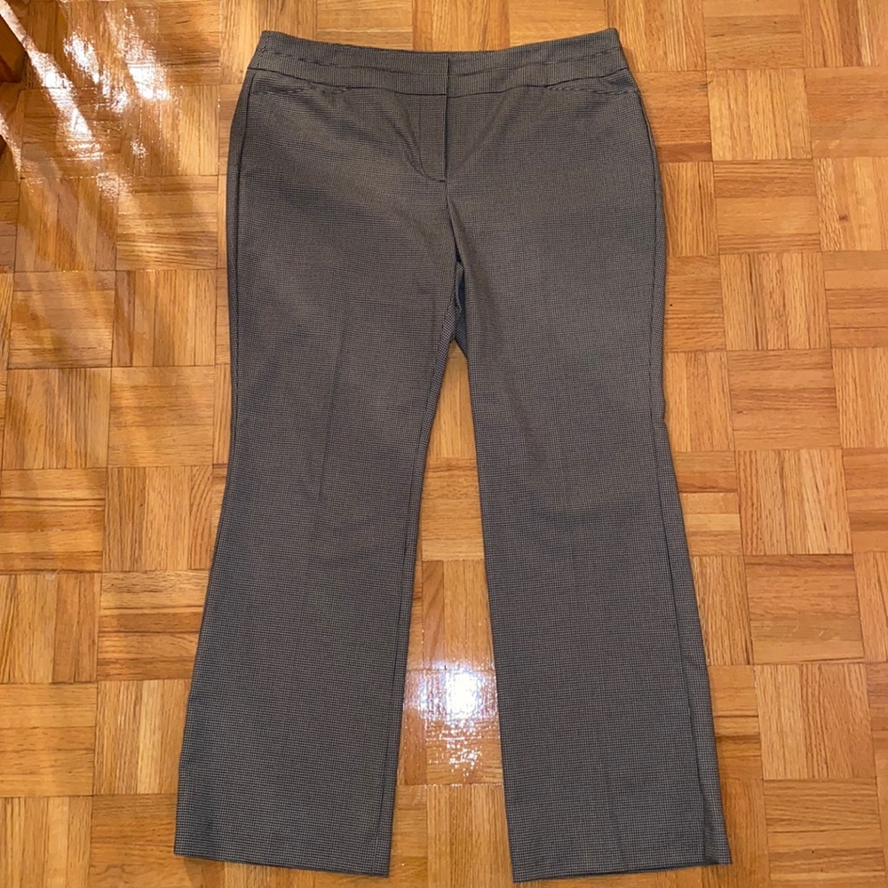 Loft houndstooth pants